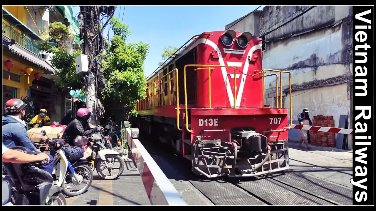 Die Eisenbahn in Vietnam muss man einfach lieben :)