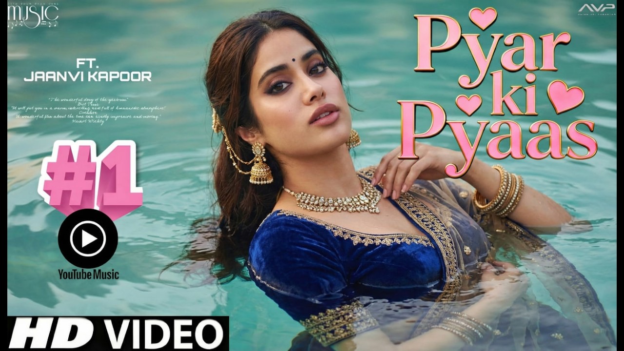 Pyar Ki Pyas | Official Romantic Song 2025 ft. Jhanvi Kapoor | Redmi Studio
