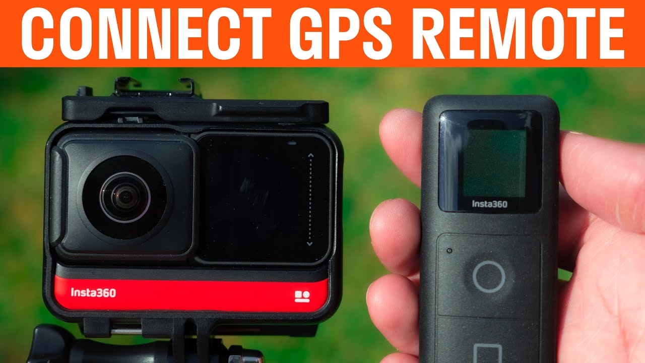 Insta360 ONE R: How To Connect GPS Smart Remote ✔️