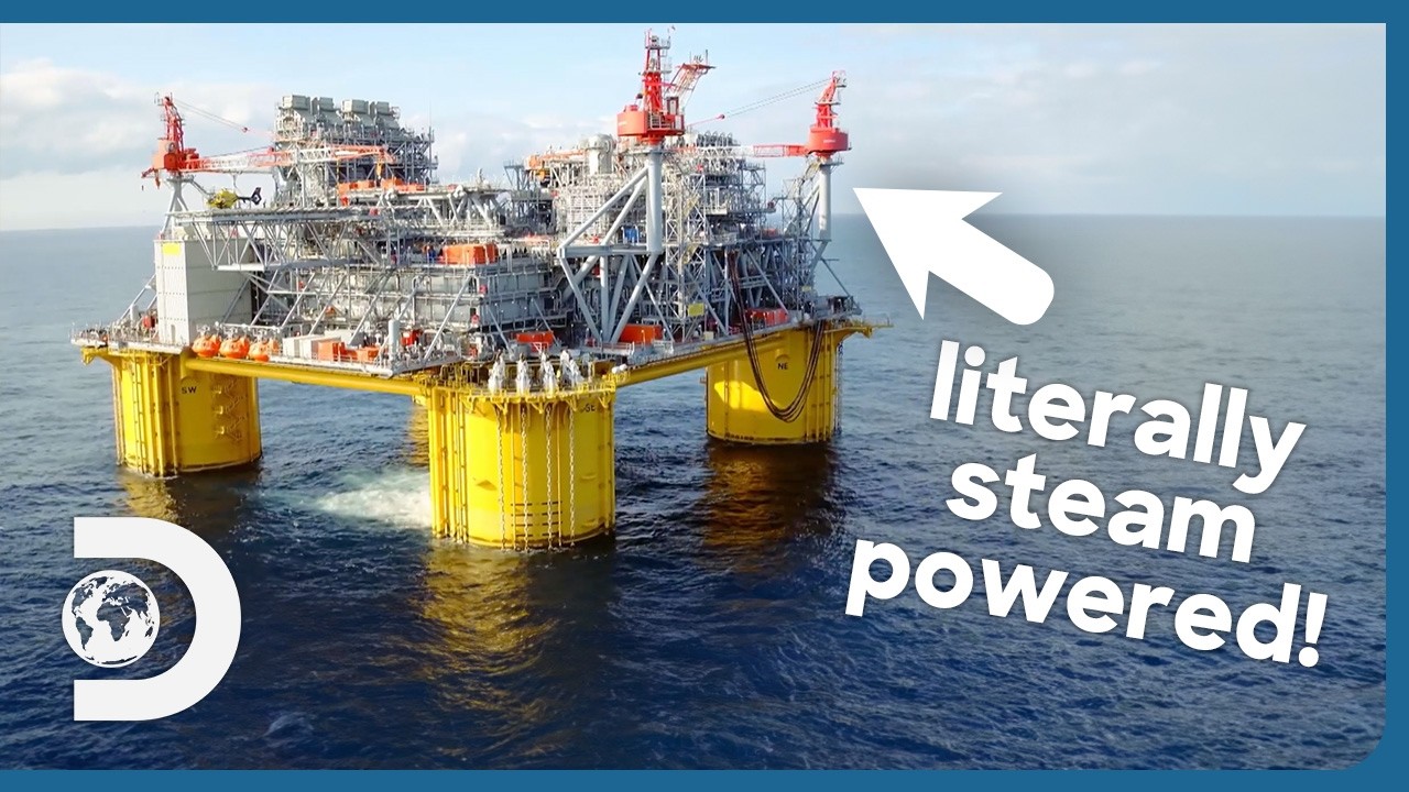 This Gigantic Floating Oil Platform Is Steam Powered | Richard Hammond's Big