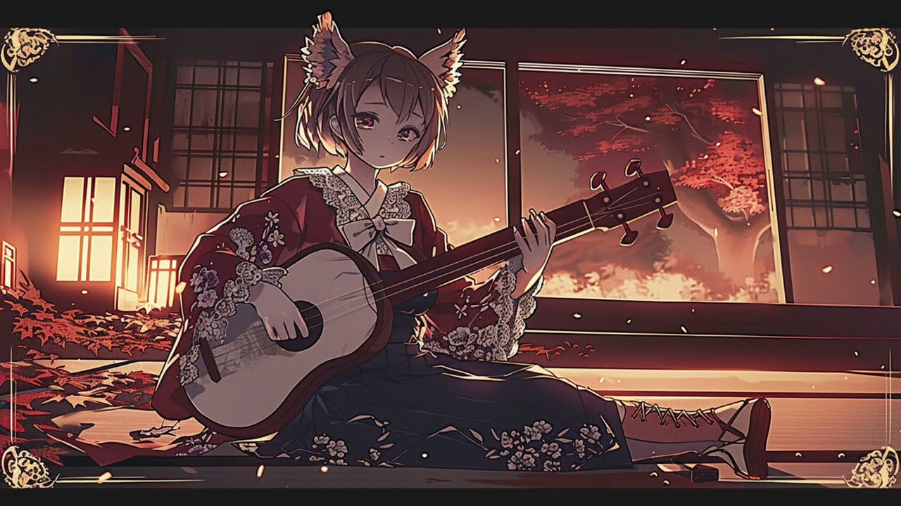 【Japanese ANIME Zen BGM】Kyoto Night Focus – Shamisen & Koto Study Music