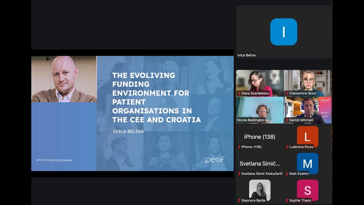 PEOF+ virtual CEE: Exploring Funding Pathways for Patient Organizations in CEE