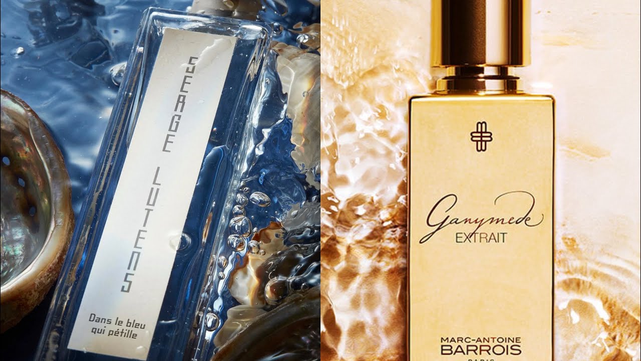 Аромат дня Dans le Bleu Qui Petille Serge lutens и Ganymede Extrait Marc-Antoine Barrois