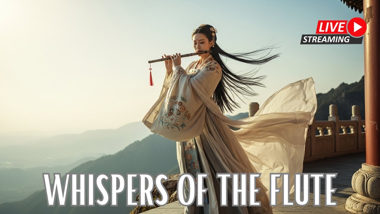 The Soul of Bamboo Flute LIVE 🎋 Traditional Instrumental for Inner Peace 竹笛之魂直播｜内心平静音乐