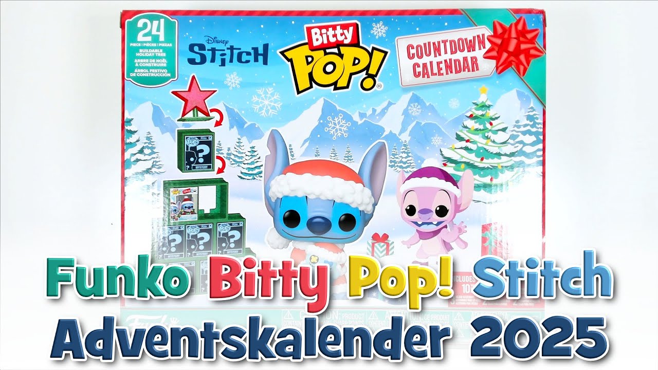 Funko Bitty Pop! Stitch Adventskalender 2025 | UNBOXING