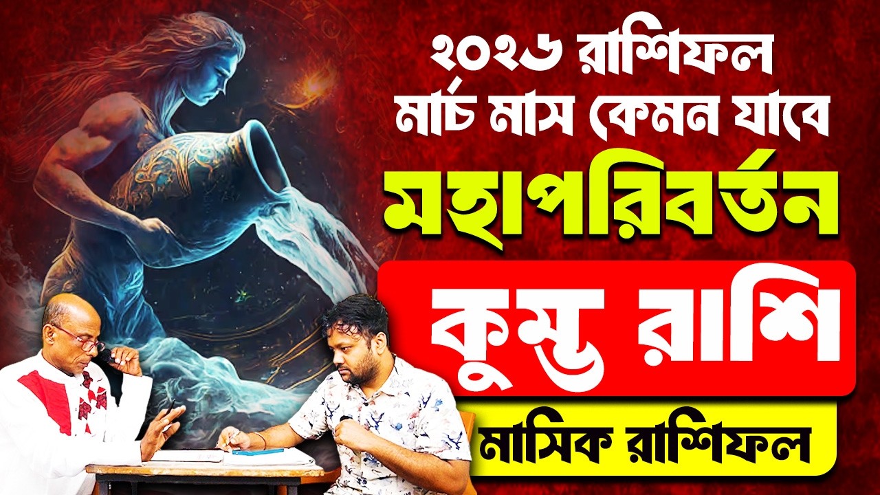 March 2026 মহাপরিবর্তন | মিলিয়ে নিন নিজের সাথে | কুম্ভ রাশি Kumbha Rashi  #PradipDSahoo