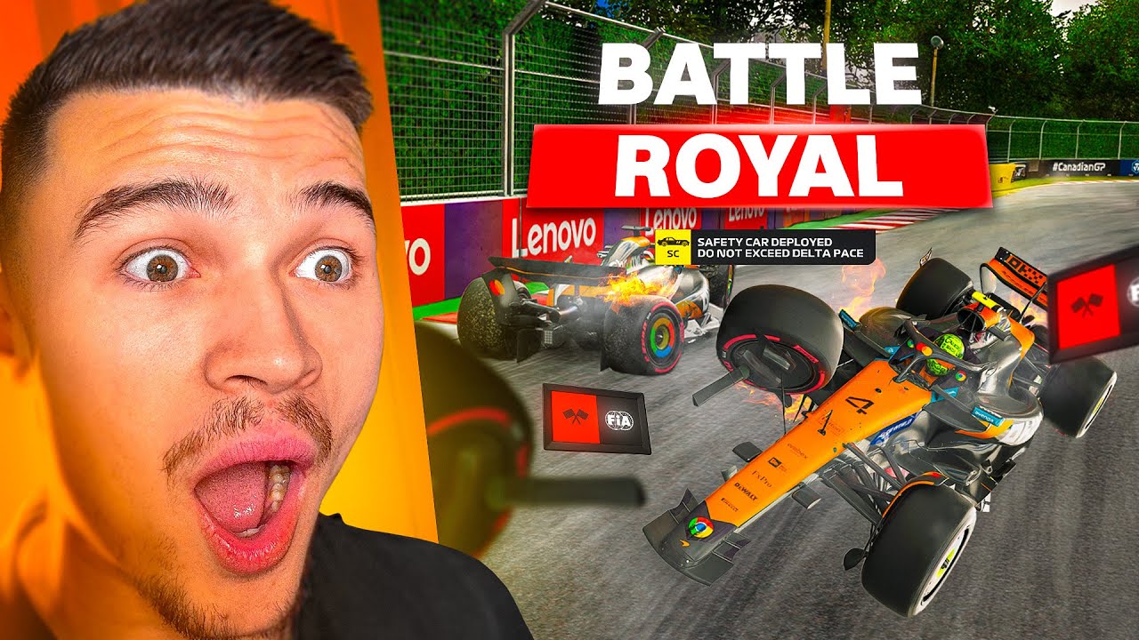 BATTLE ROYALE AU CANADA - F1 25 #1 😱😂