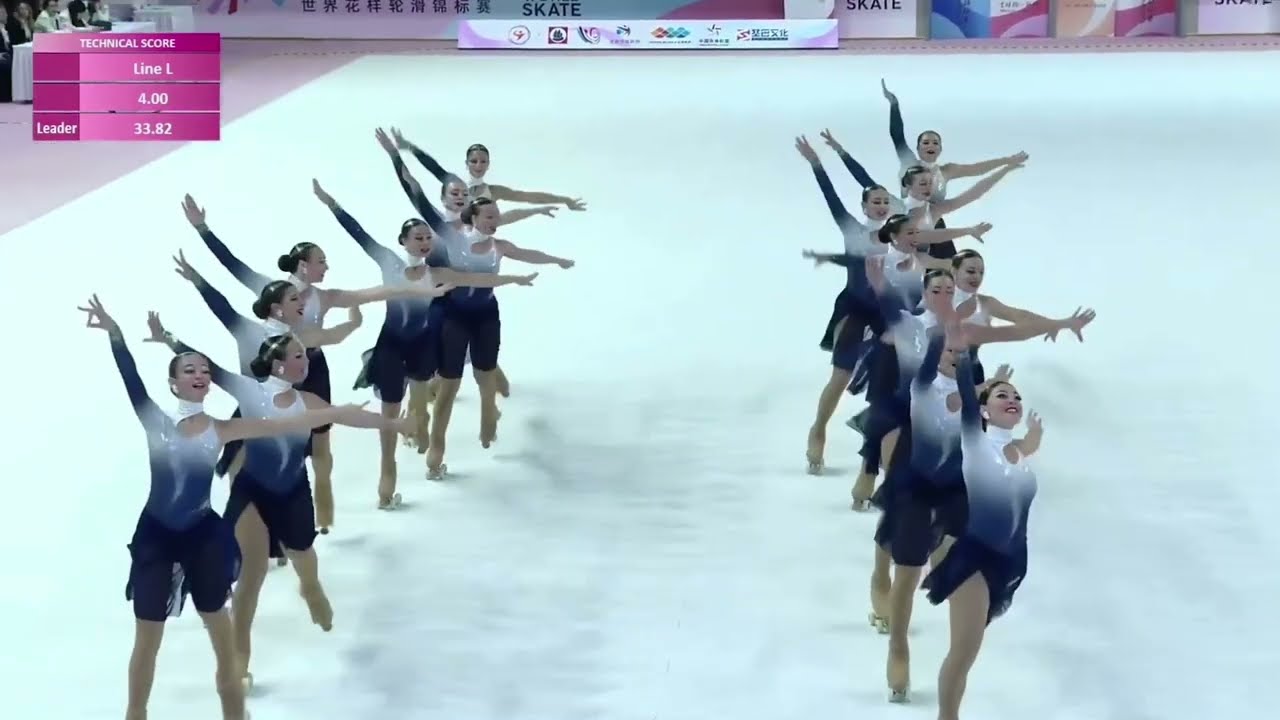 Royal Eagles - Clair de Lune - Artistic Skating World Championships 2025