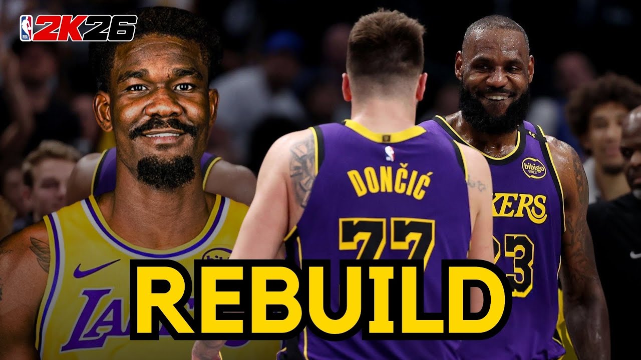 LeBron James Gitmeli Mi? - NBA 2K26 Rebuild Los Angeles Lakers