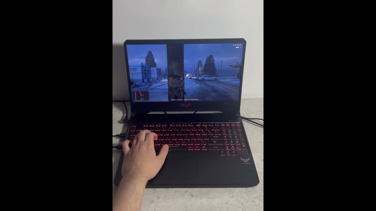 Игровой ноутбук ASUS TUF RYZEN 7 3750H GTX 1660ti за 35000 рублей!