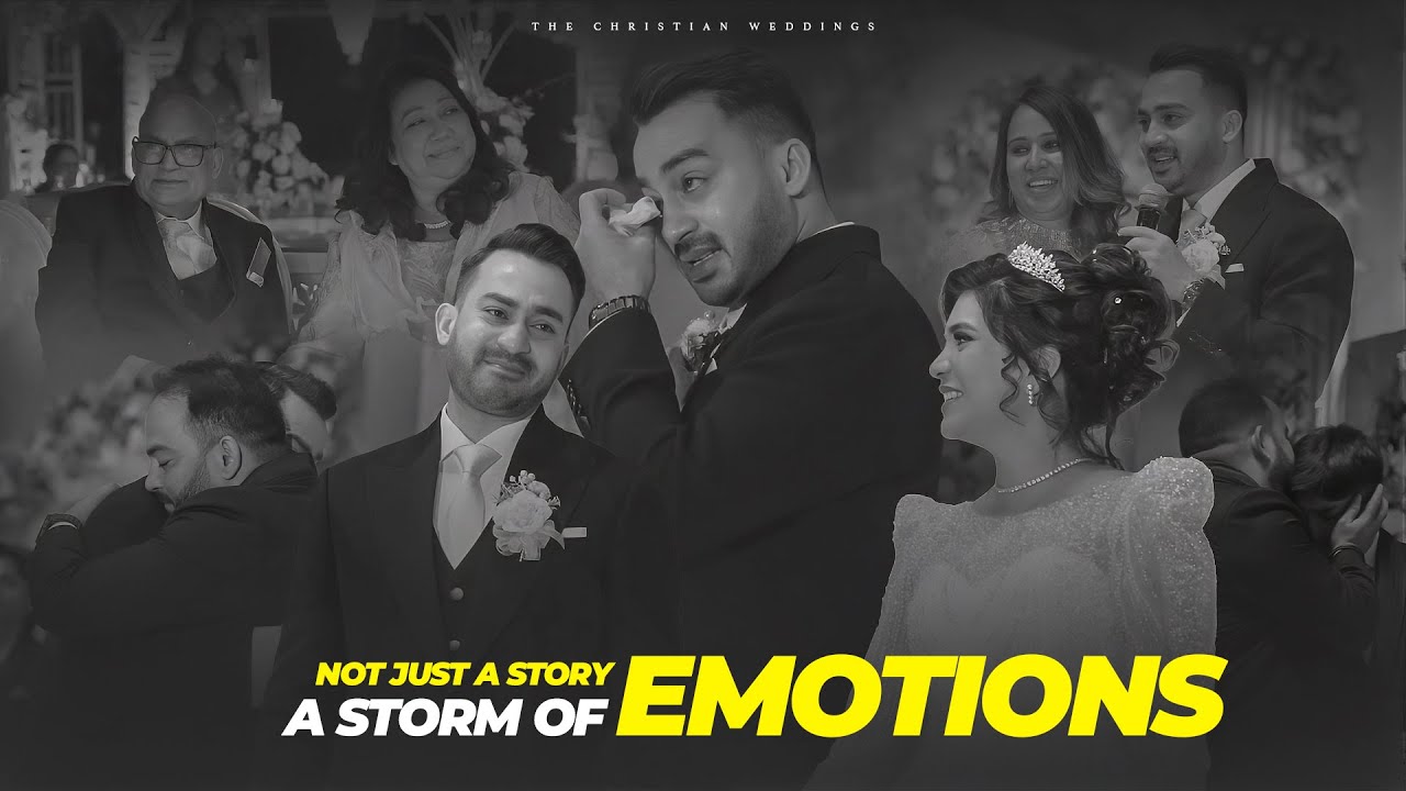 Groom's Emotional Speech || St. Anthony's Church Mudfort || Hyderabad Christian Weddings