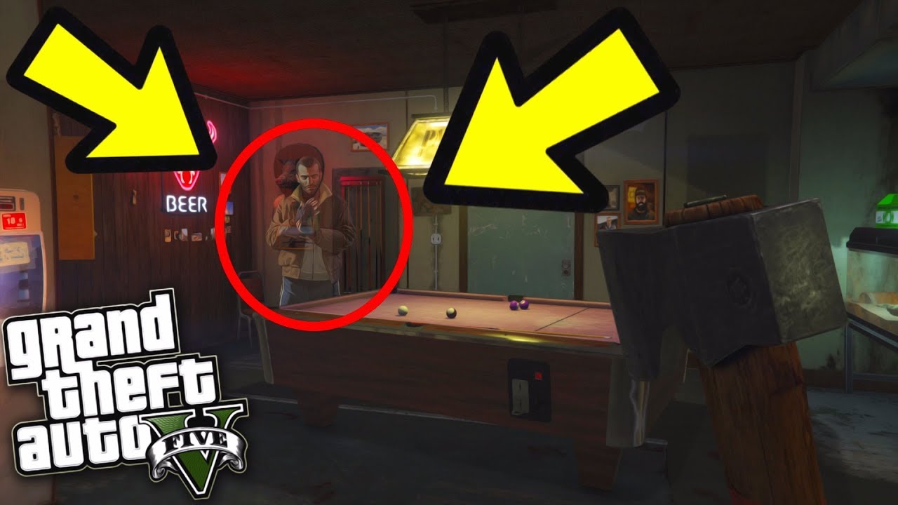 GTA 5 - Где находится ПРИЗРАК Нико Беллика?