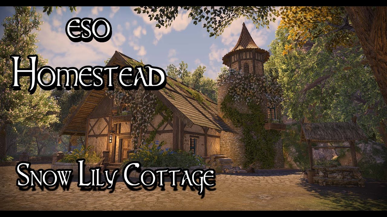 ESO Homestead: Snow Lily Cottage