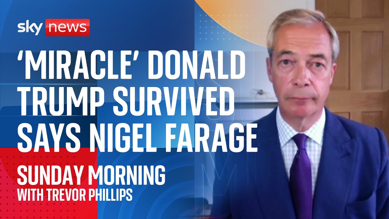 Reform UK leader Nigel Farage says it's a 