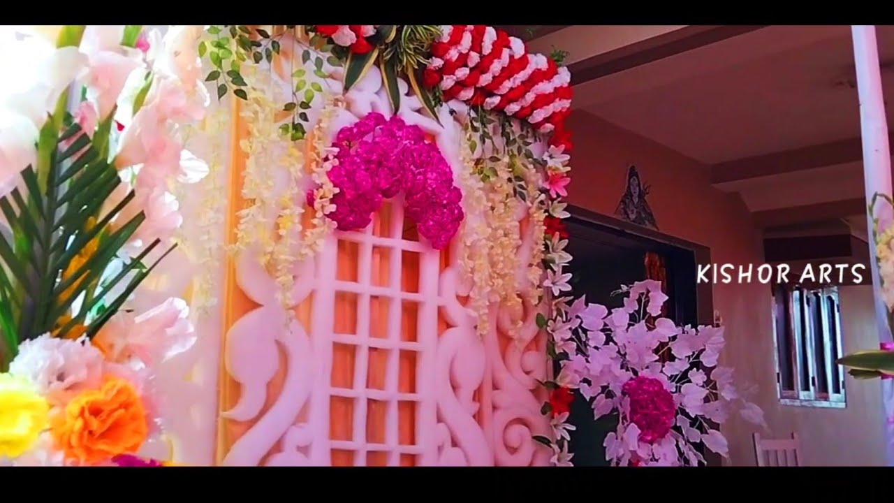 small wedding stage decoration