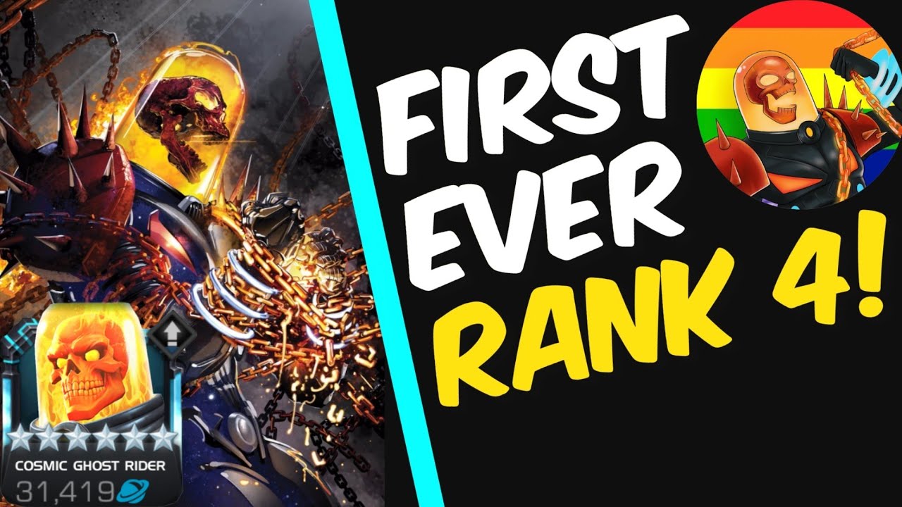 OUR FIRST RANK 4: COSMIC GHOST RIDER! REVEAL TRAILER! - Marvel Contest of Champions