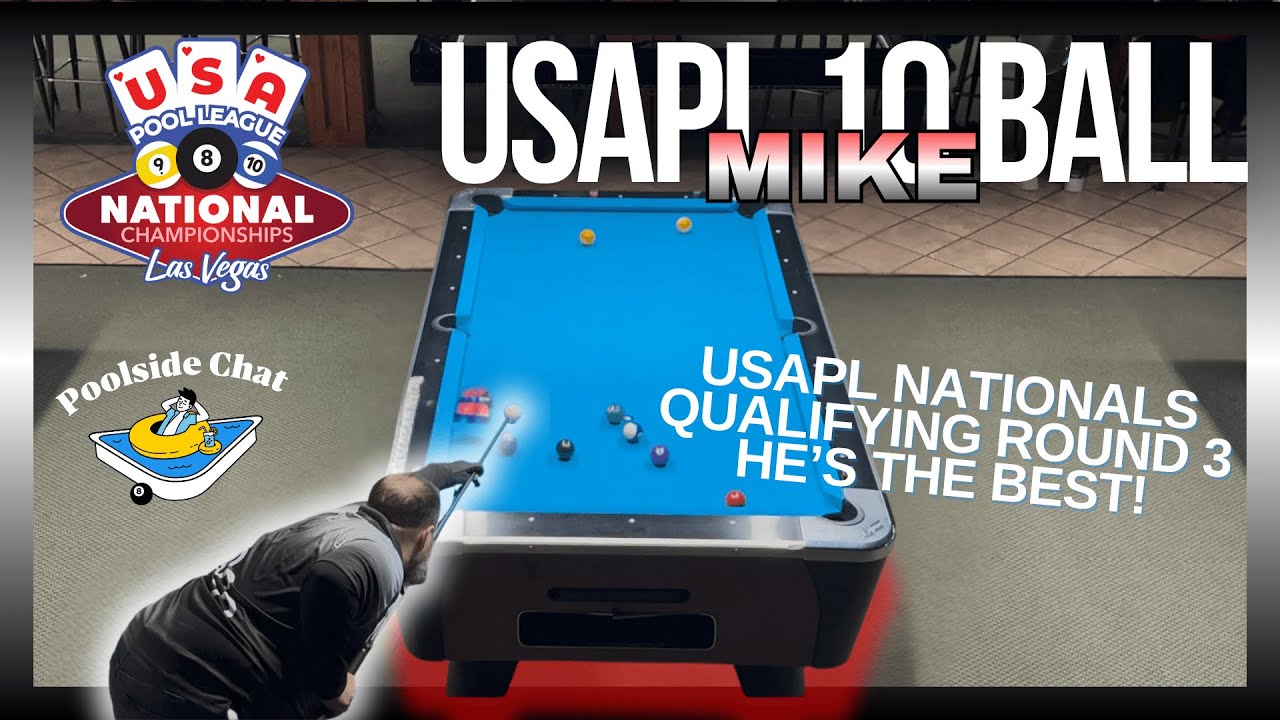 Я пришел отомстить! Майк разгромил меня в прошлый раз! Отборочный турнир USAPL по бильярду (10 ша...