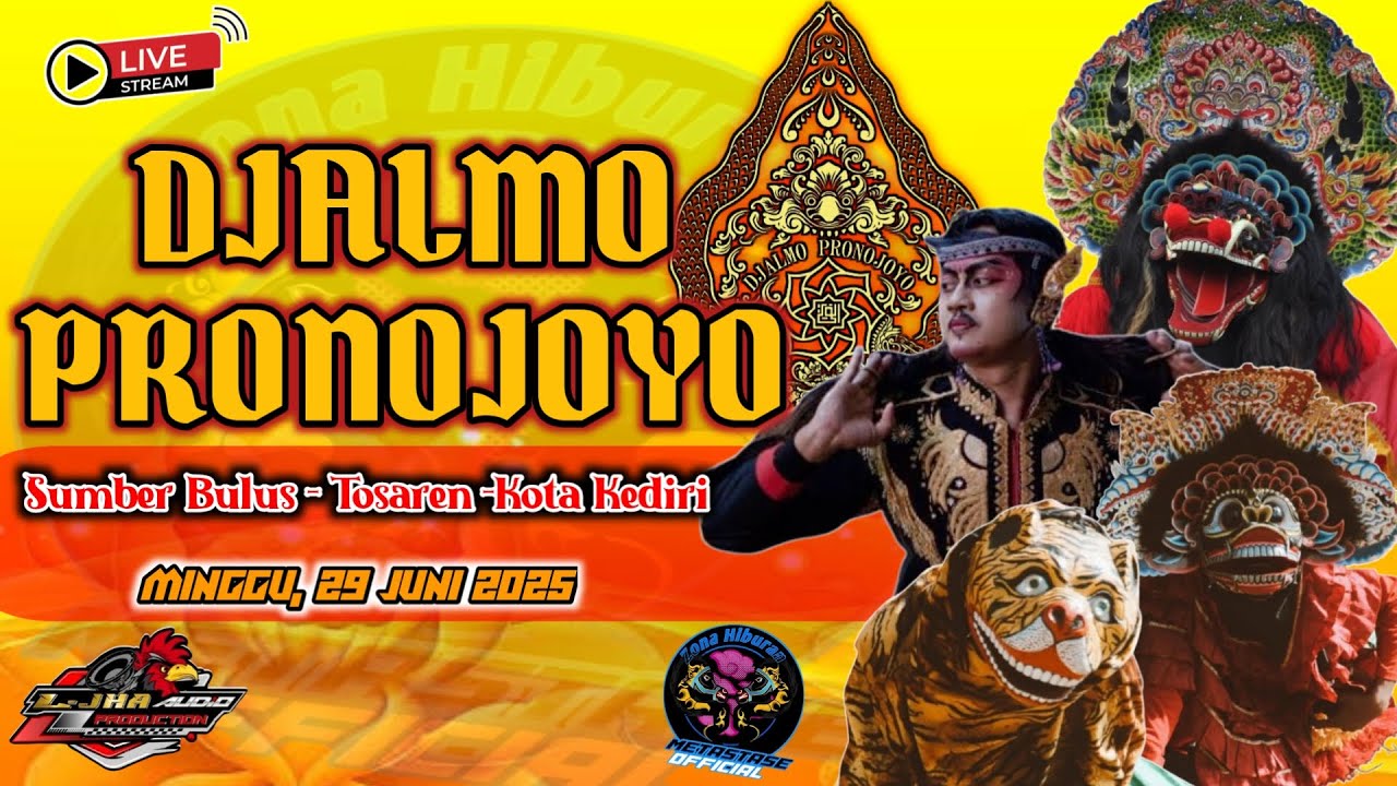 Live Jaranan Djalmo Pronojoyo Feat L-JHA Audio di Sumber Bulus Tosaren Kediri