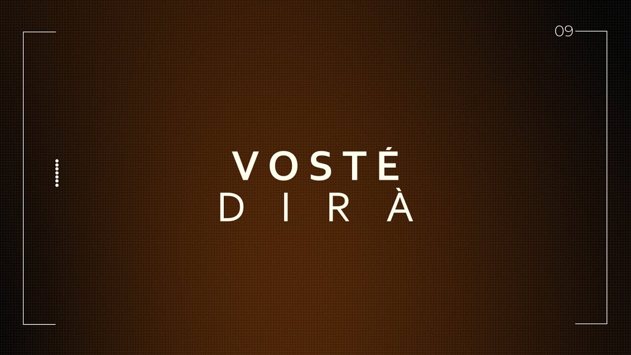 VOSTÉ DIRÀ 01 | Jorge Rodríguez, Alcalde d'Ontinyent