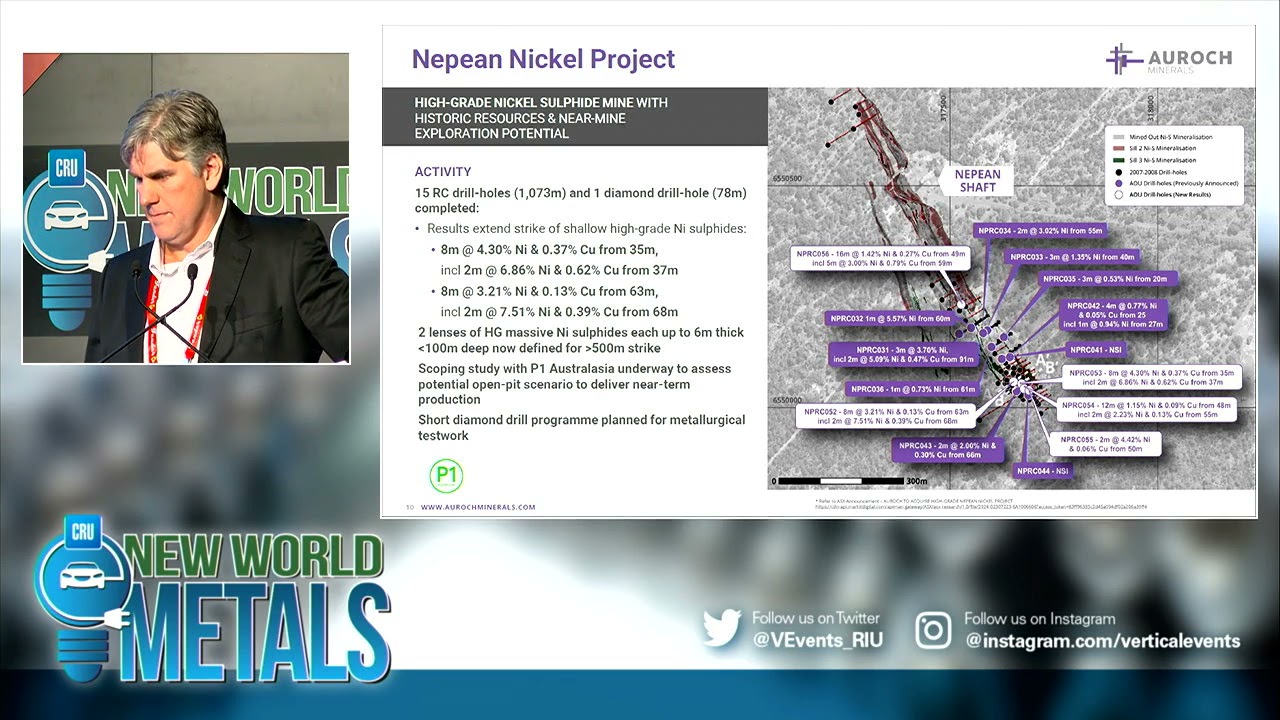 Vertical Events New World Metals conference - September 2021