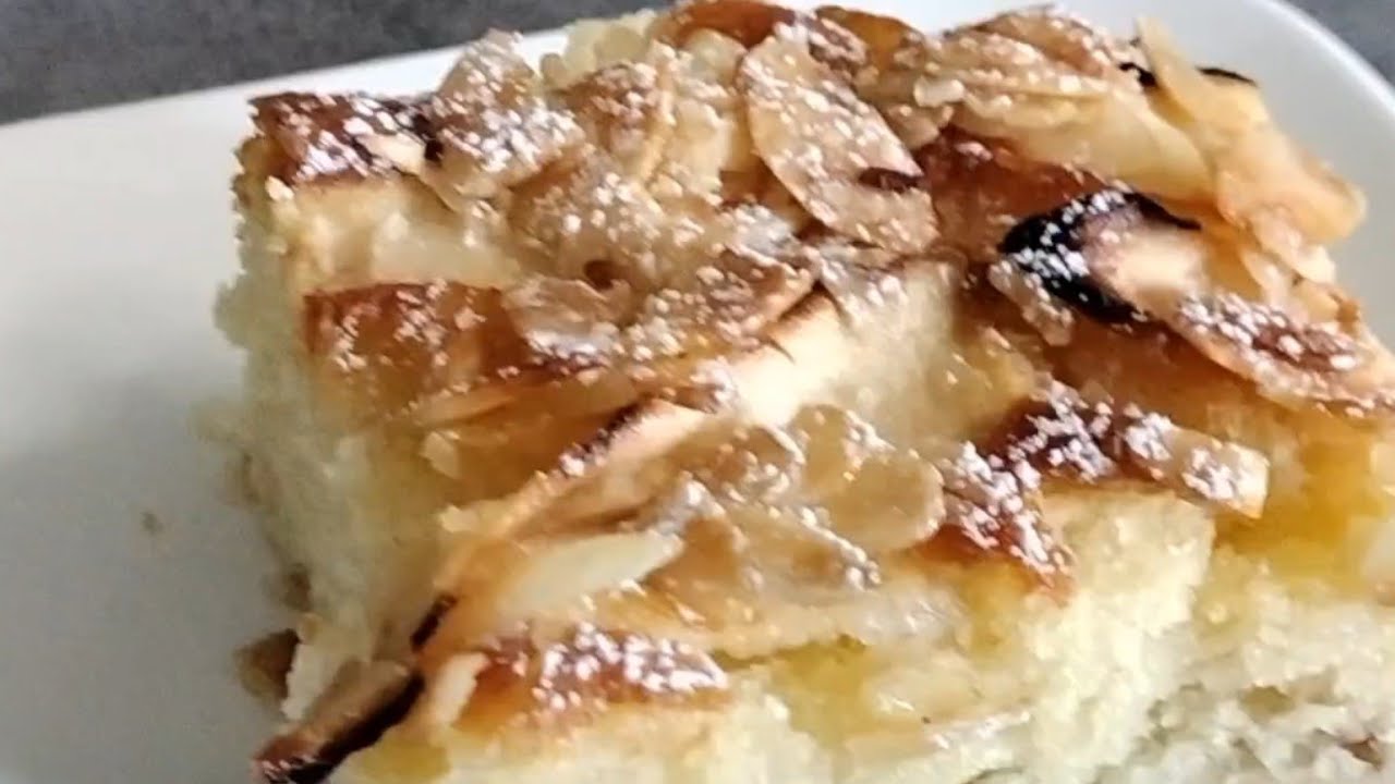 Gâteau aux pommes et raisins secs