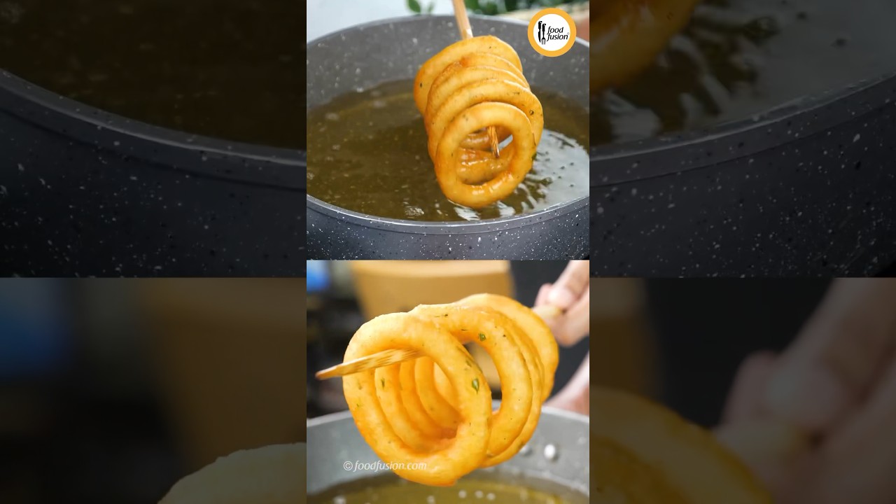 Crispy Potato Rings - Iftar Recipe Ideas By Food Fusion