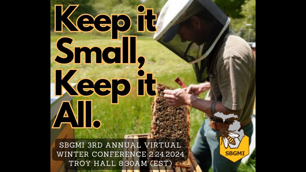 Keep it Small, Keep it All - Managing a Small Commercial Apiary with Troy Hall