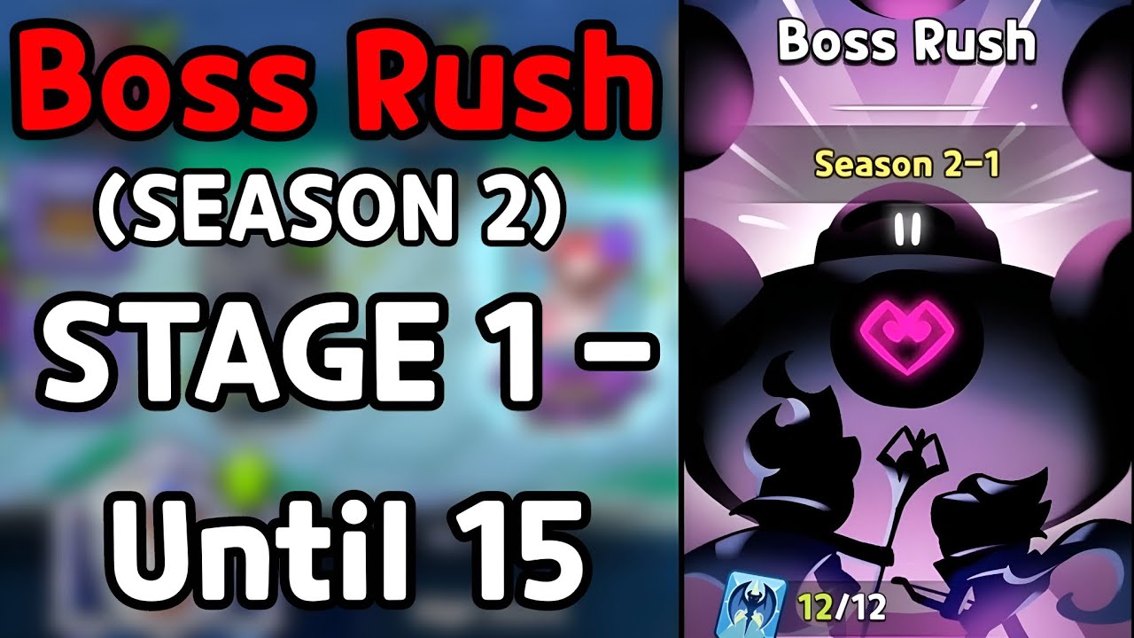 Boss Rush Сезон 2 Этап 1-15 Полное руководство I Cookie Run Kingdom