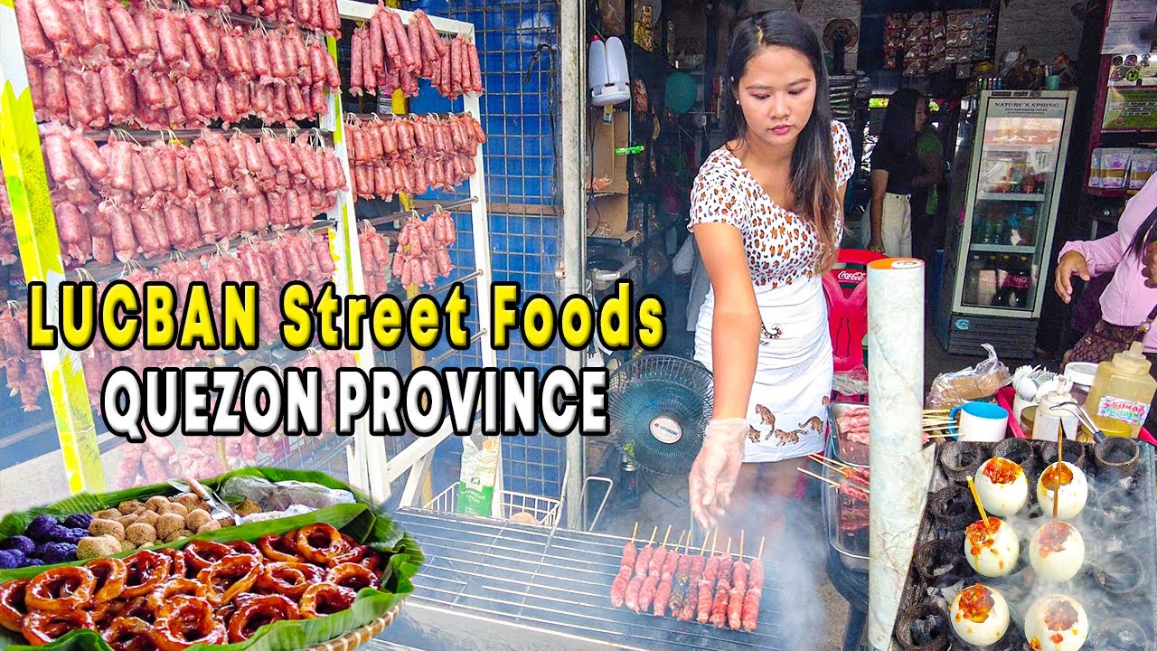 "Exploring Sacred Ground:  Street Foods in LUCBAN Quezon Province Most iconic pilgrimage site