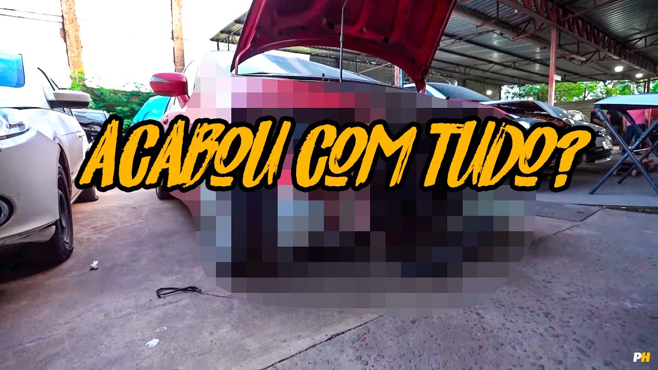 ANALISANDO O PREJUIZO DO CIVIC SI DEPOIS DO ACIDENTE!!🔥😱 PRIMEIRA VEZ VENDO O CARRO