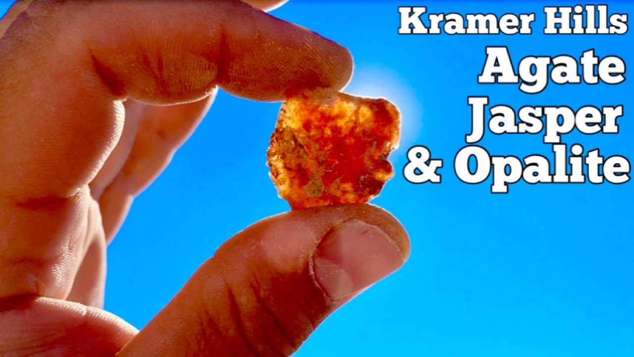 Kramer Hills Rockhounding in the Mojave Desert Agate Jasper Opalite!