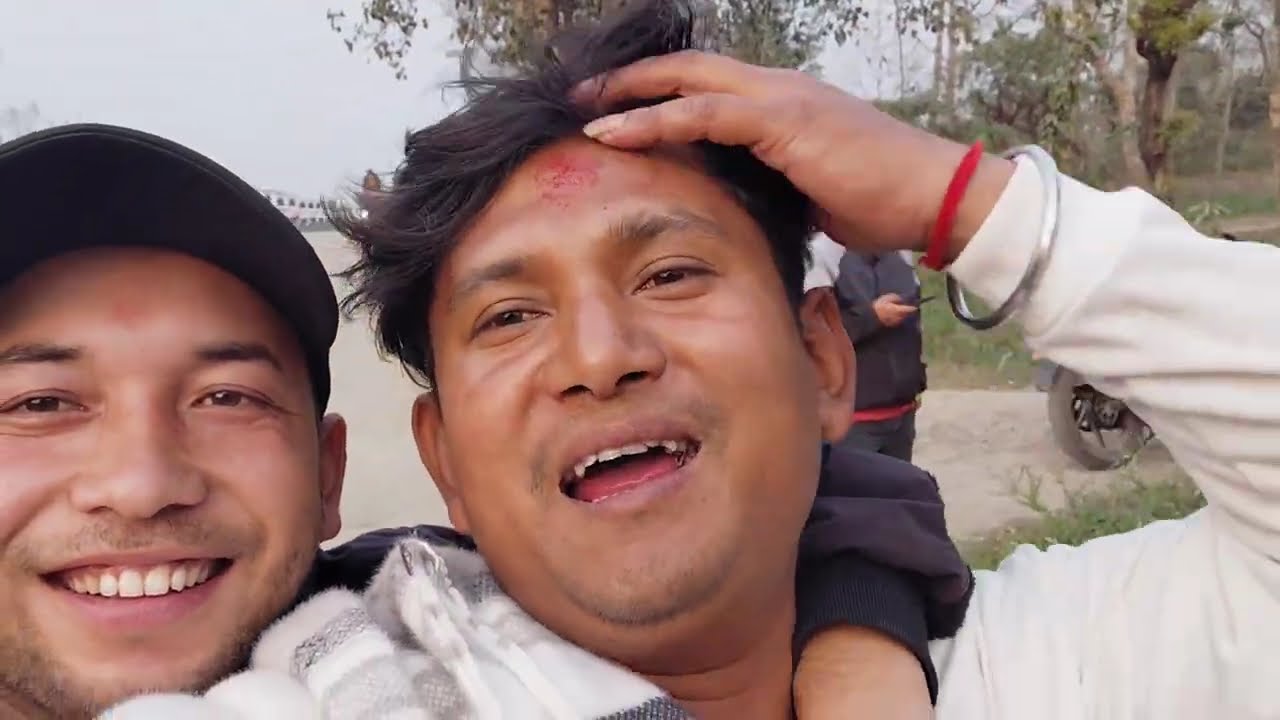 Wedding of motu Uncle.#dailyvlog (#tharu  wedding)