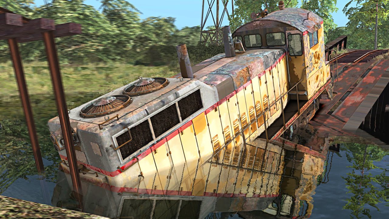 Old Abandoned Locomotive
