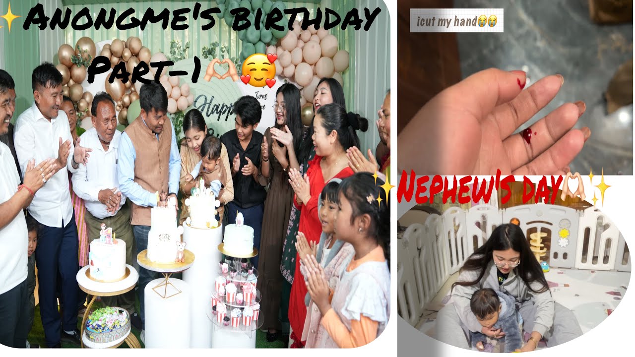 ✨~День рождения Анонгме🫶🏻||Наконец-то исполнился год 🥹👶 ||❤️🎈🎂||Сделала стрижку😭😭