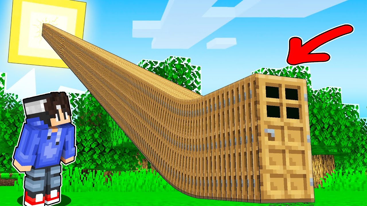Longest Door in Minecraft