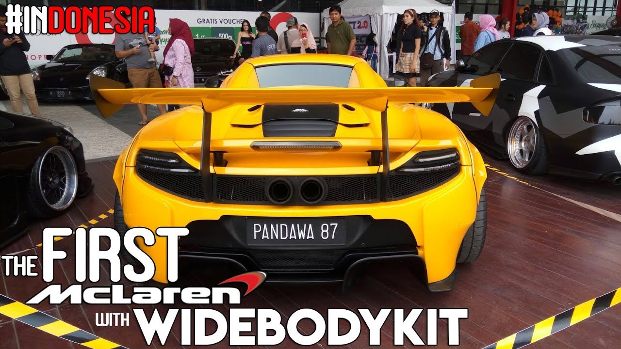1 of 1 Mclaren MP4-12C CONVERT to 650S WIDEBODY  in Indonesia !! | HIN AUTOMODIFIED 2018