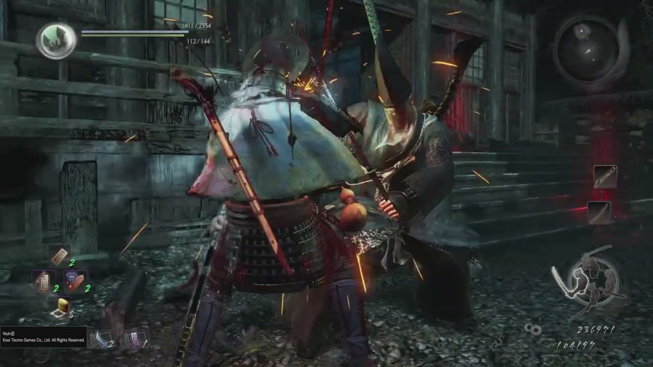 Nioh backwave tempest parry practice