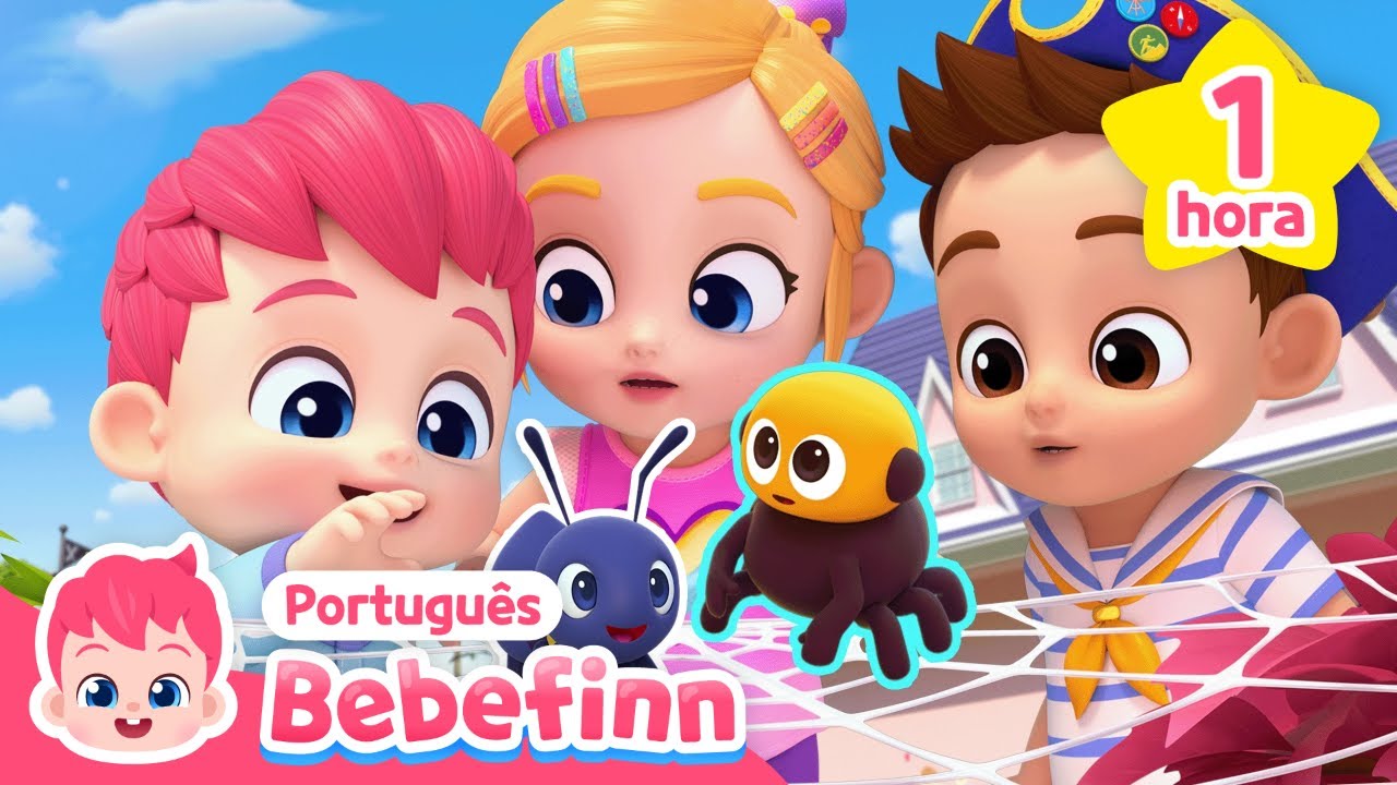 Bebefinn gosta de Formiguinha e Dona Aranha 🐜🕷️ | Bebefinn em Português - Canções Infantis