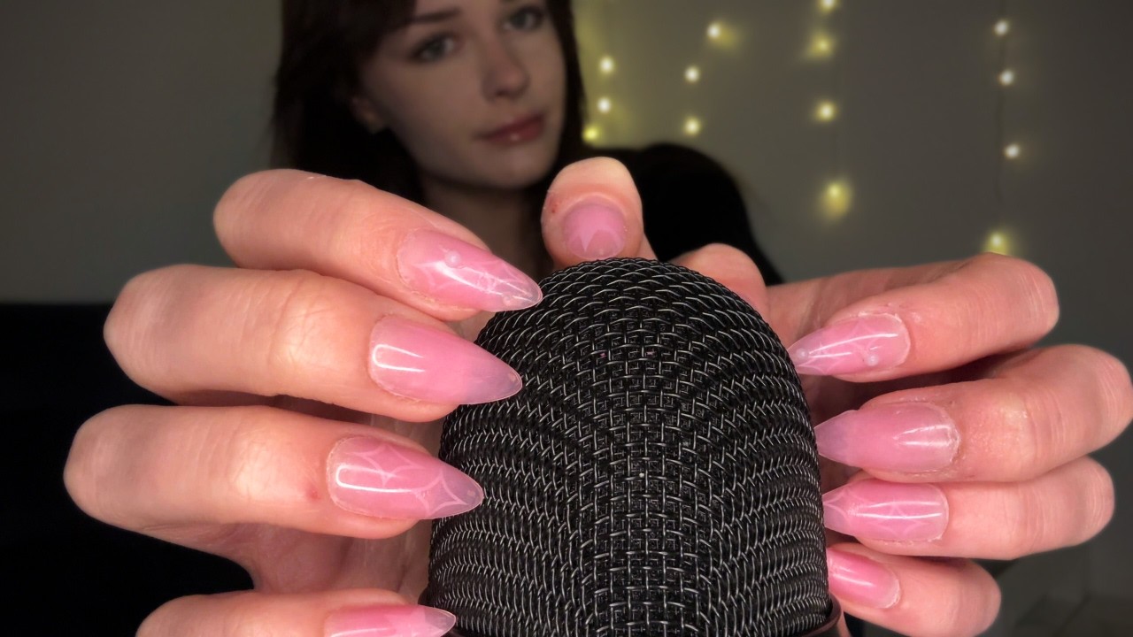 CRISP Bare Mic Scratching for Relaxation (No Talking)  [ASMR]