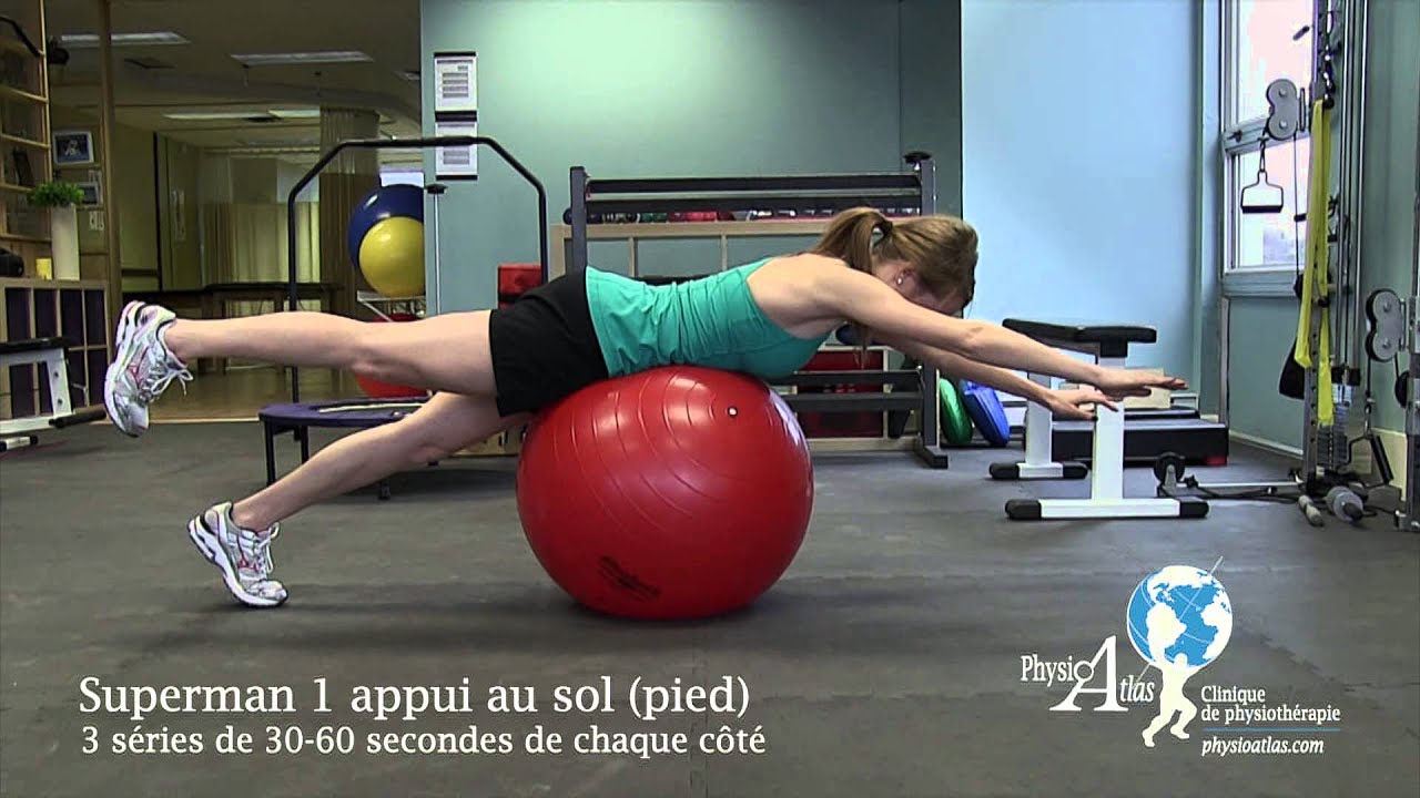 Exercices de stabilisation lombaire avancé
