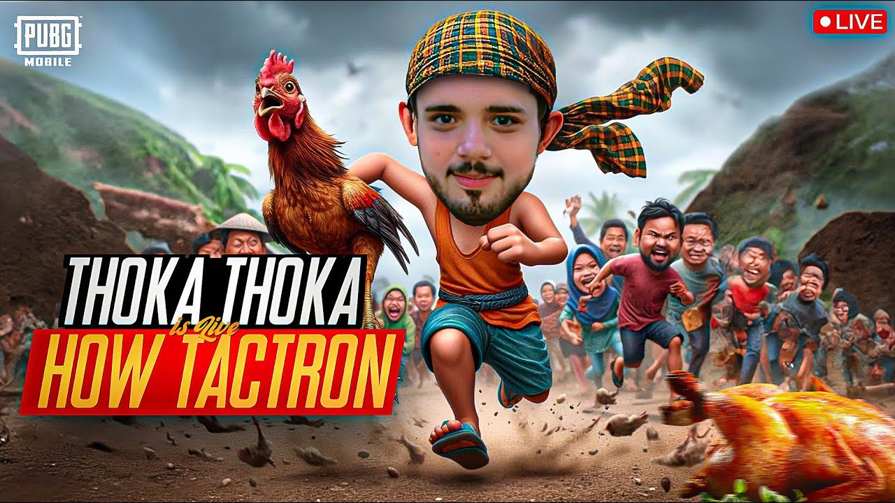 Chill Stream | How Tactron Live | Pubg Mobile