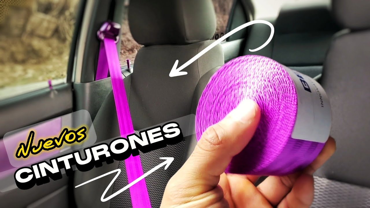 Instalando Nuevos cinturones de seguridad Chevrolet Aveo