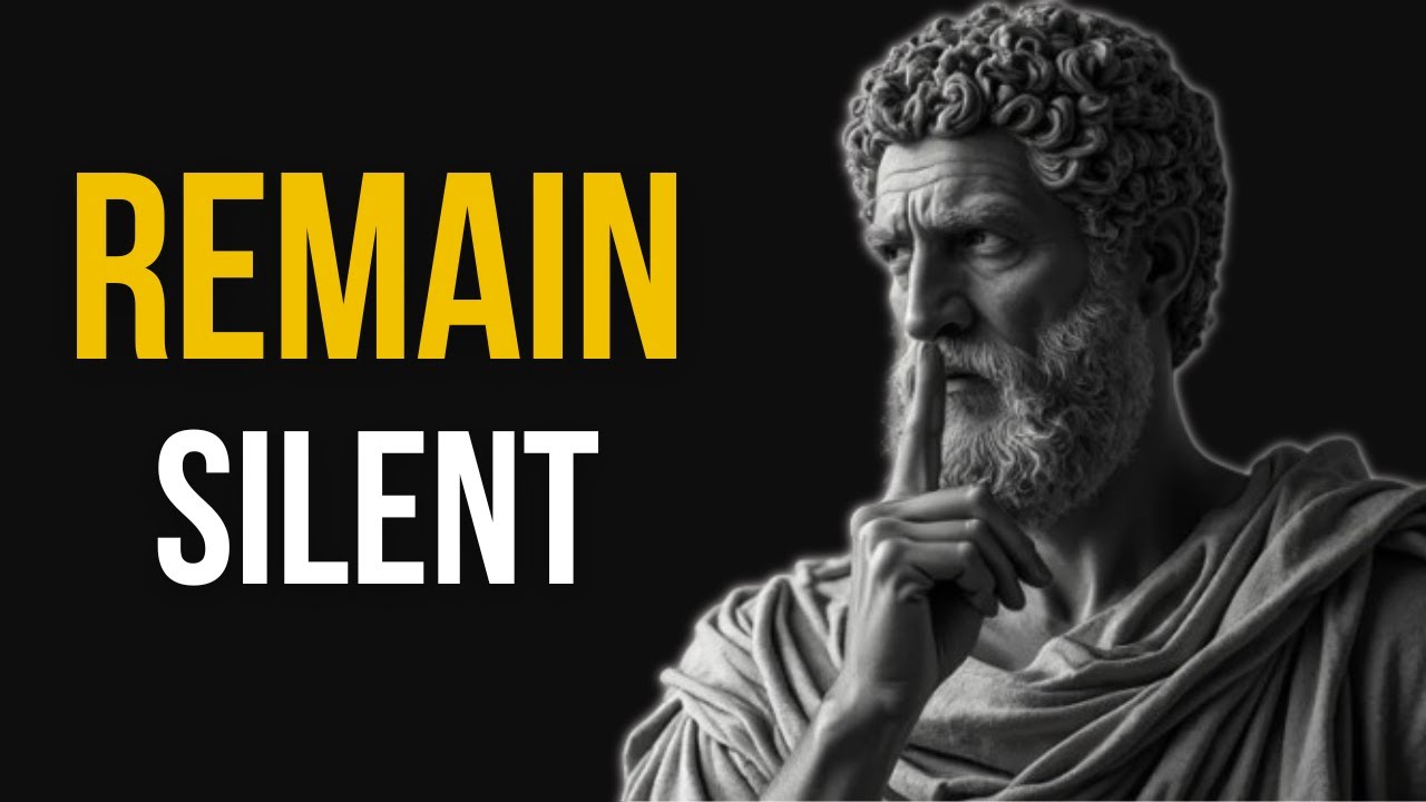 7 Situations Where Silence Is Your Best Response | Stoicism by Marcus Aurelius