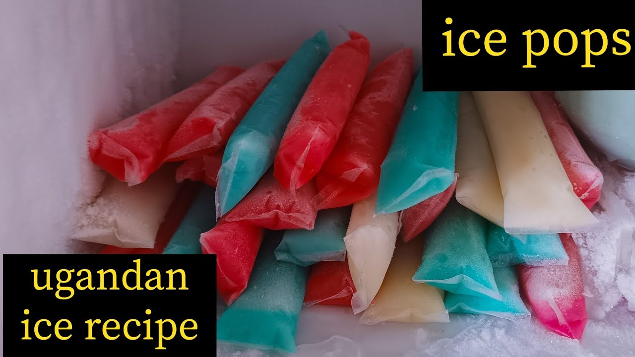 How to make ice pops in uganda/ simple ice pop recipe #ice #viral #video #ugandankitchen