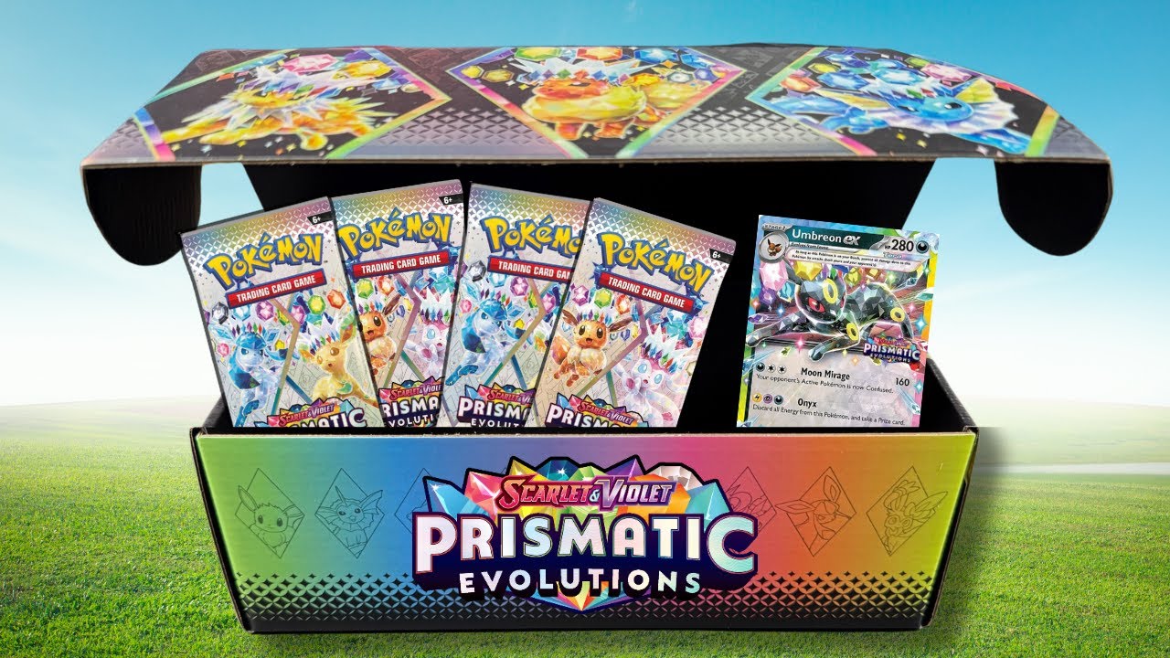 Prismatic Evolutions Surprise Box Case Opening!
