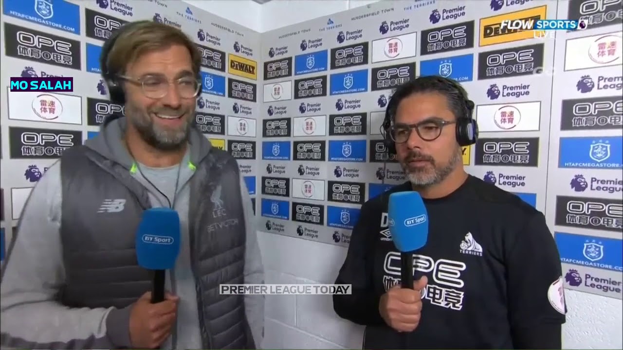 Jurgen klopp & David Wagner Post Match Interview