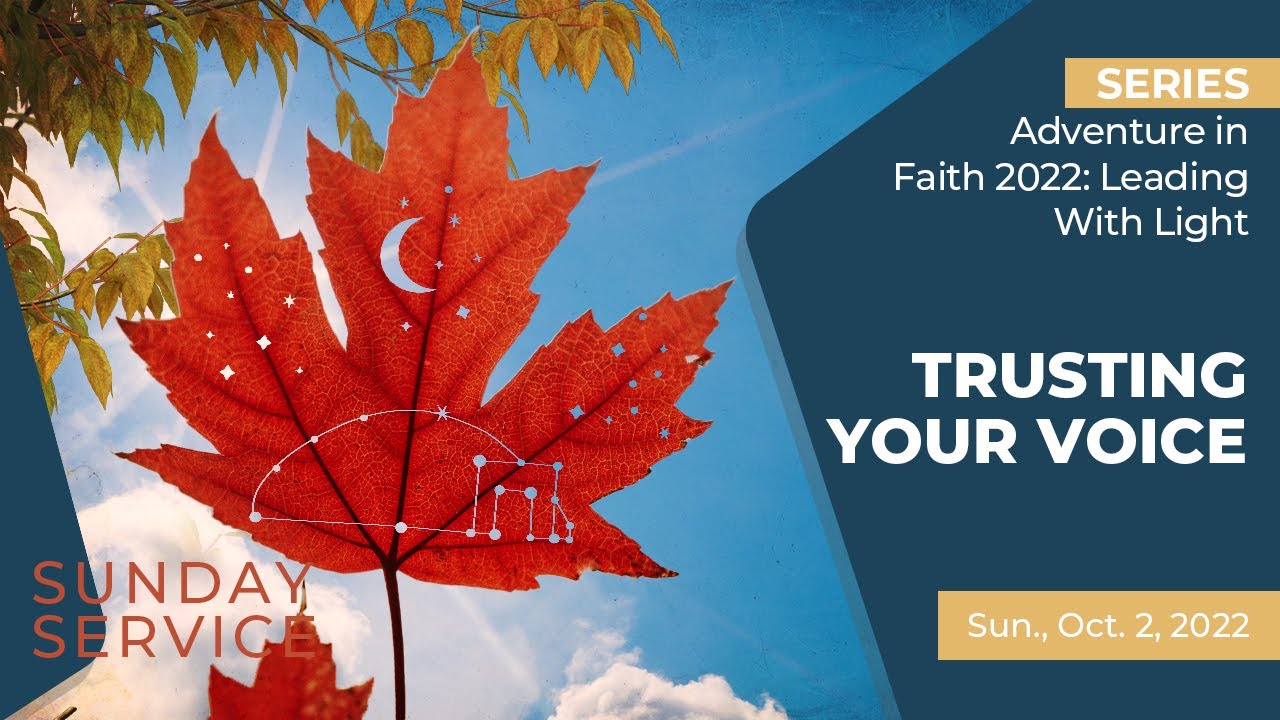 🔴 10/2/2022 Sunday Service | AIF Week One: Trusting Your Voice