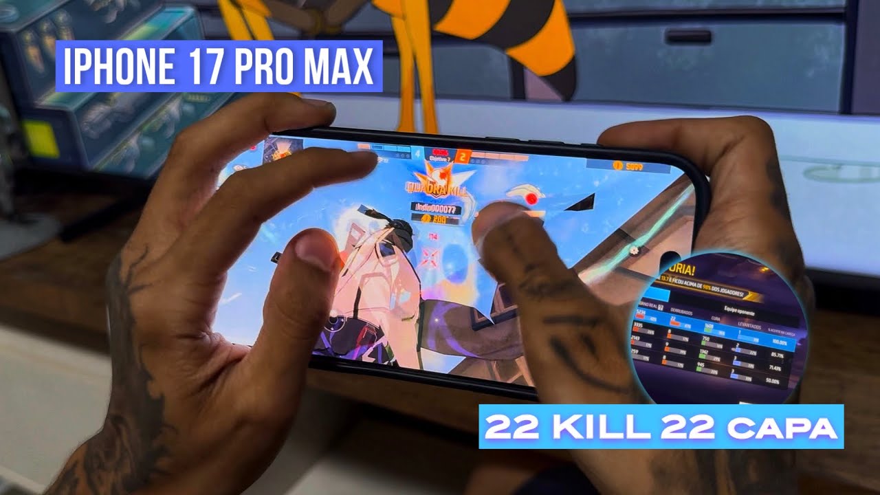 FAZENDO 22 KILL (100% CAPA) NO 4X4 APOSTADO NO IPHONE 17 PRO MAX 🍊😈🔥