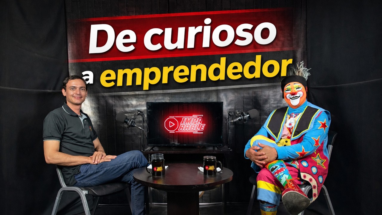 La curiosidad que lo llevó a emprender | Payaso Cechereque