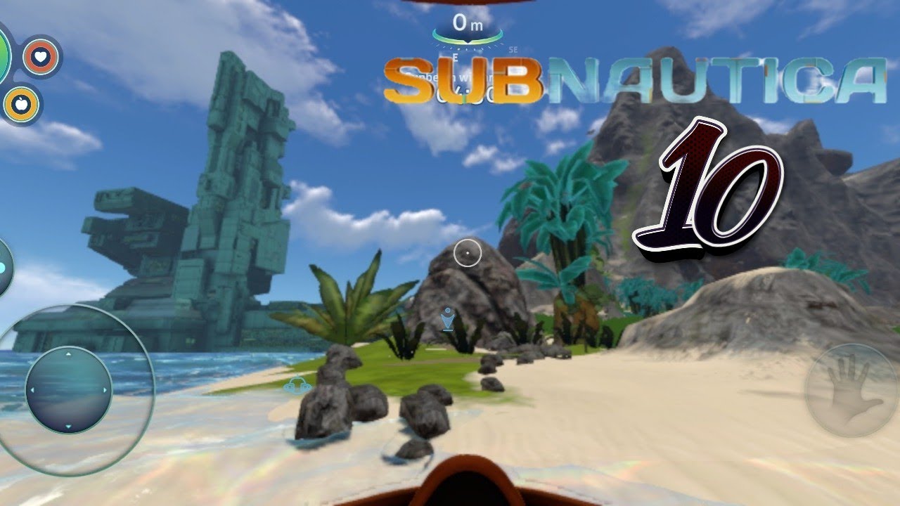 We Found An Alian Gun And Another Island In This Planet | Part-10 | Subnautica Mobile | Vexo Gaming 